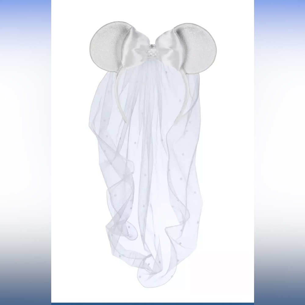 NWOT Disney Minnie Mouse Bride Ear Headband